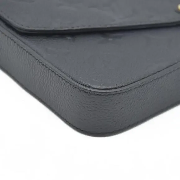 $1720 Louis Vuitton LV Monogram Pochette Félicie Black - Picture 11 of 15